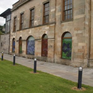Port Glasgow library windows